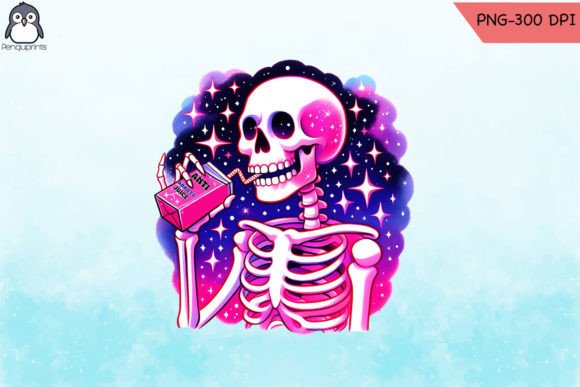 Anti Anxiety Juice Skeleton PNG Graphics and Crafts Review