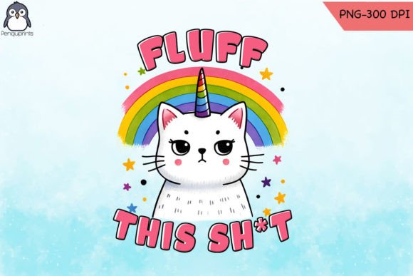 Fluff This Sublimation PNG: A Designer's Take on Graphics for Crafts