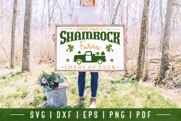 Shamrock Farms, St Patricks Day Sign SVG: A Crafts and Graphics Review