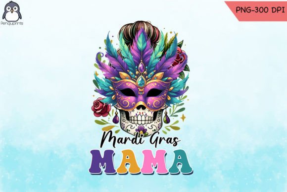 Skull Mardi Gras Mama Sublimation Graphics and Crafts Review